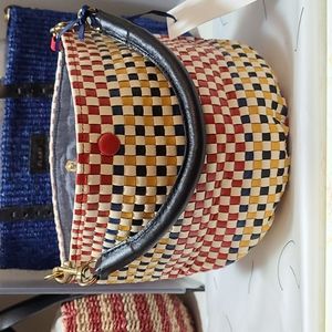 Clare V. Fifi multi color woven bag